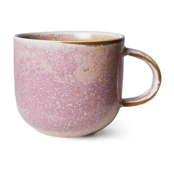 Home Chef Tasse mit Henkel 32cl Rustic pink de HKliving – photo du produit