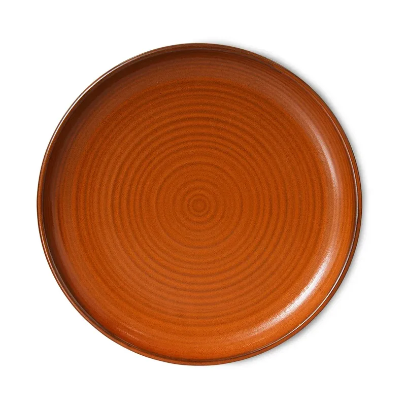 Home Chef Teller Ø26cm Burned orange von HKliving – Produktfoto