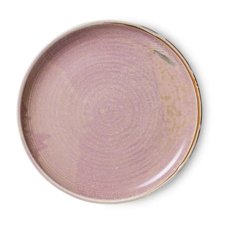 Home Chef Teller Ø26cm Rustic pink von HKliving – Produktfoto
