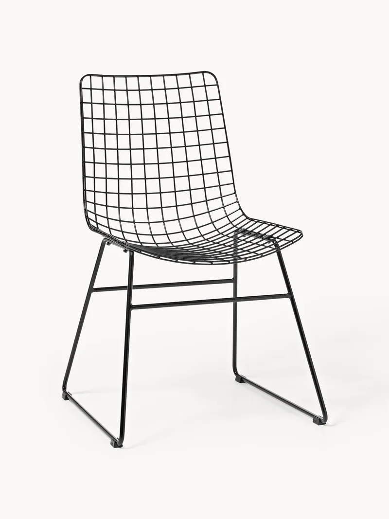 Metalen stoel Wire von HKliving – Produktfoto