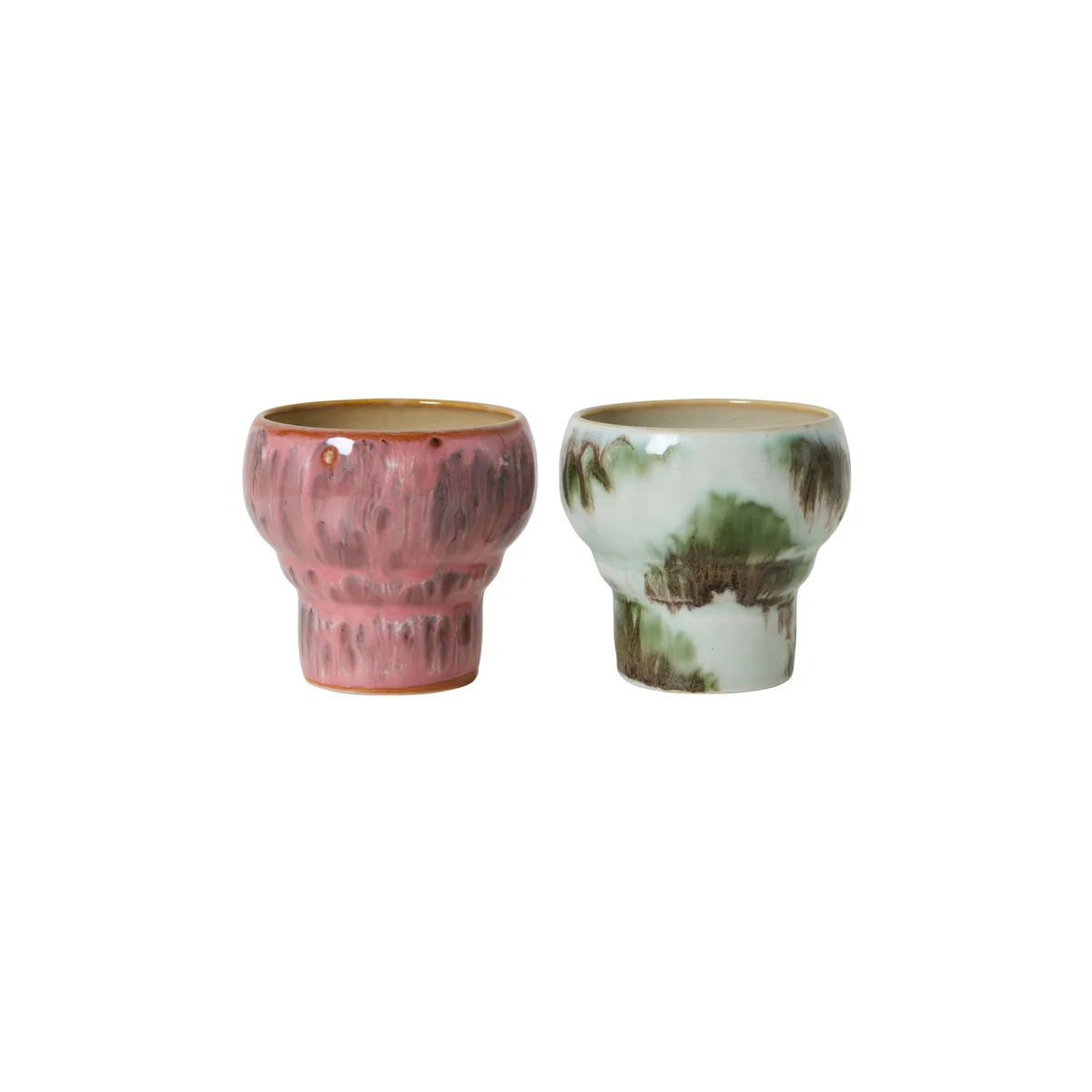 Tasse 70s ceramics - Multicolore - Grès émaillé de HKliving – photo du produit