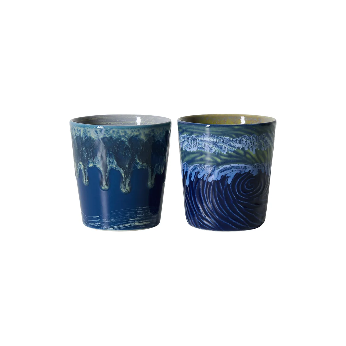 Tasse à café 70s ceramics - Bleu - Grès émaillé van HKliving – productfoto