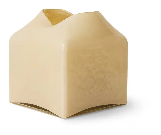 Vaas Forma Glas, Crème, Hoogte: 21 cm de HKliving – photo du produit