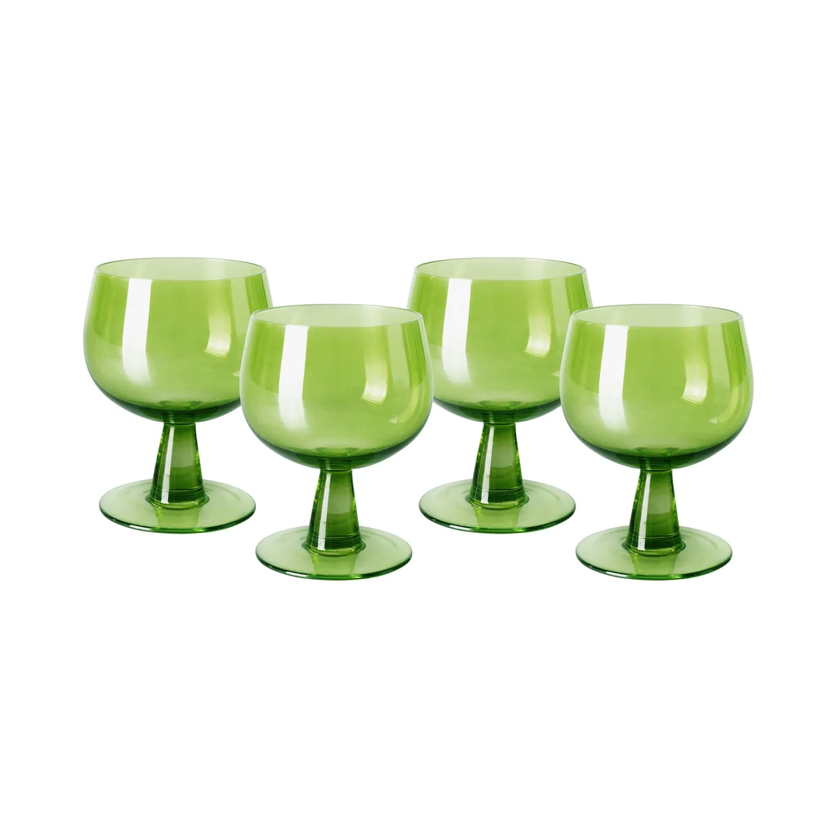 Verre à vin The emeralds - Vert - Verre de HKliving – photo du produit