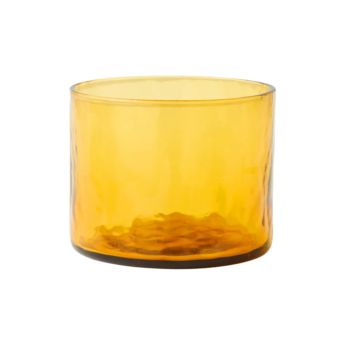 Verre Tube - Orange - Verre texturé de HKliving – photo du produit