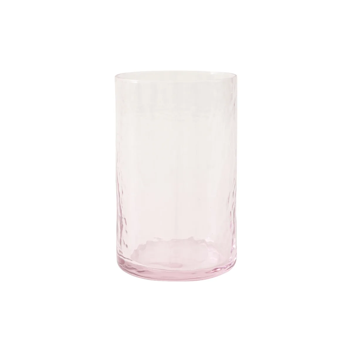 Verre Tube - Rose - Verre texturé de HKliving – photo du produit