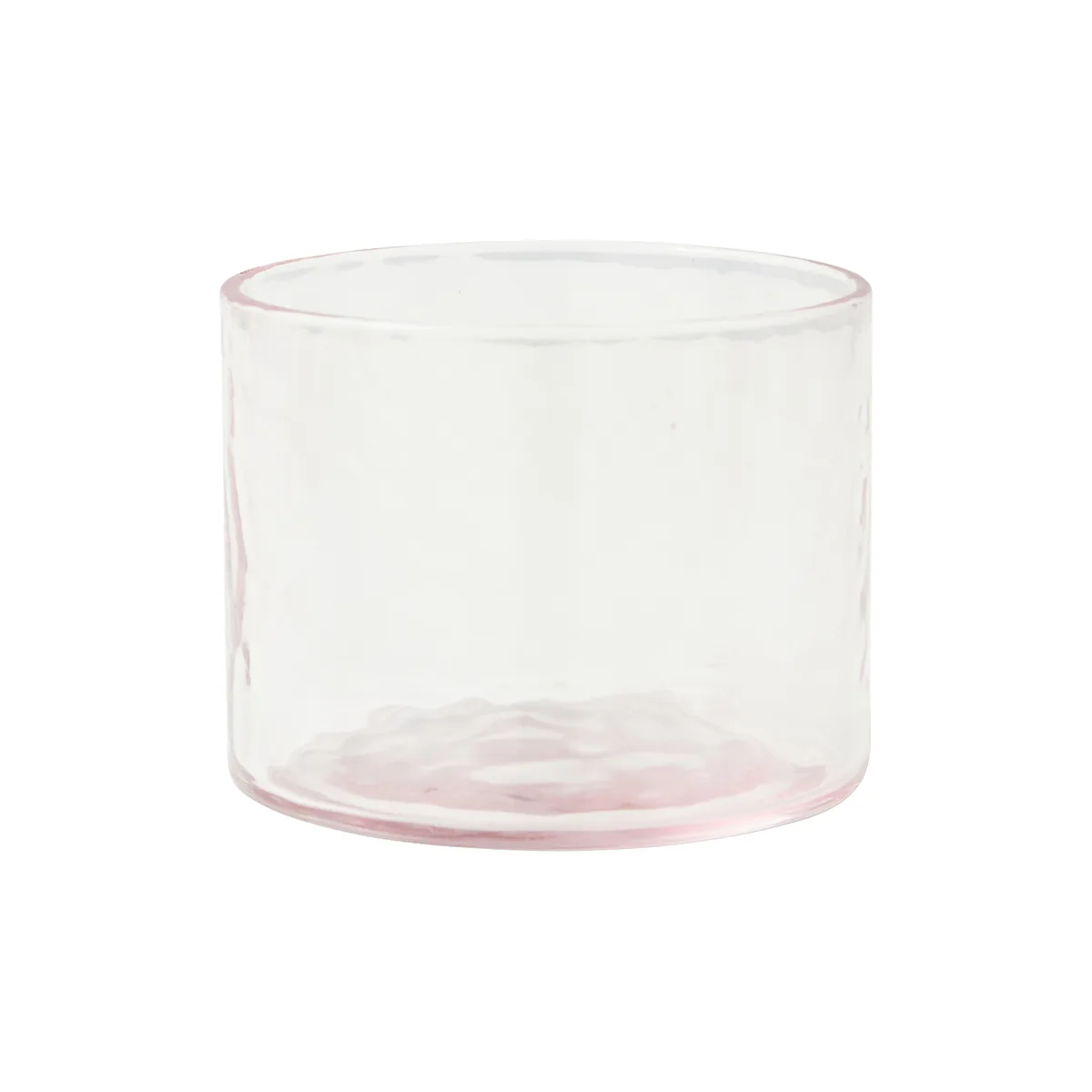 Verre Tube - Rose - Verre texturé de HKliving – photo du produit