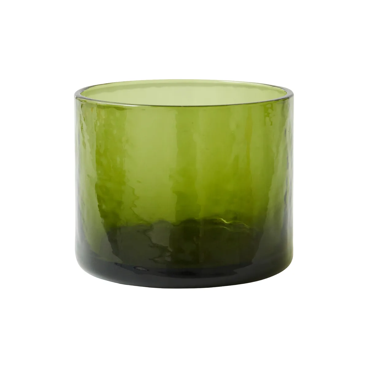 Verre Tube - Vert - Verre texturé de HKliving – photo du produit