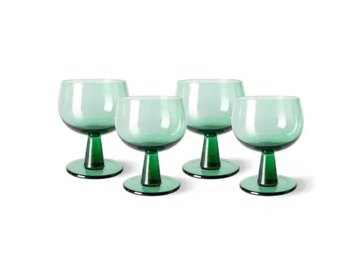 wijnglas the emeralds (set van 4) by HKliving – product photo