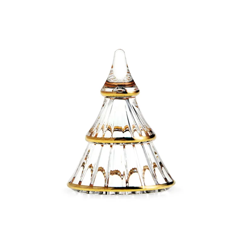 Fairytales Weihnachtsbaum klein Klar-gold van Holmegaard – productfoto