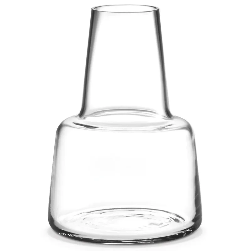 Flora Vase medium Hals 12 cm Klar fra Holmegaard – produktbillede