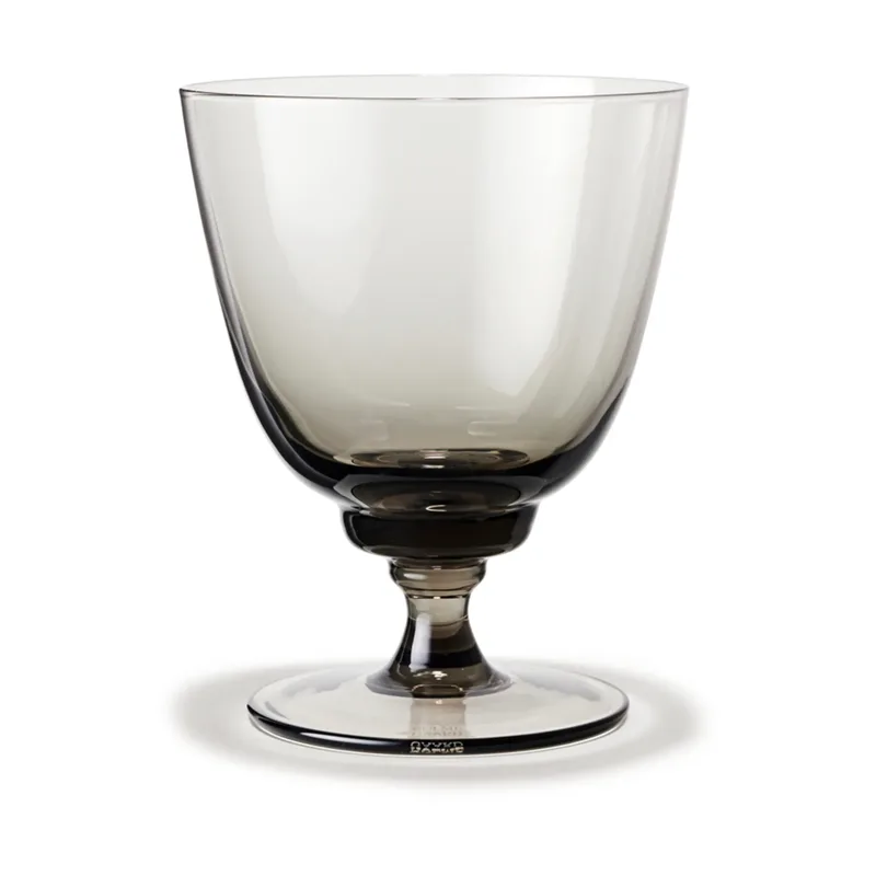 Flow Glas auf Fuß 35cl Smoke by Holmegaard – product photo