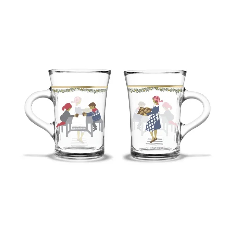 Holmegaard Christmas Weihnachts-Heißgetränkeglas 24cl 2er Pack 2024 by Holmegaard – product photo