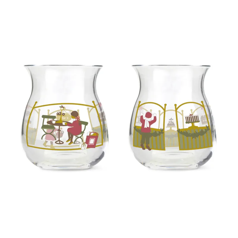 Holmegaard Christmas Weihnachtswindlicht 2er-Pack 2023 by Holmegaard – product photo