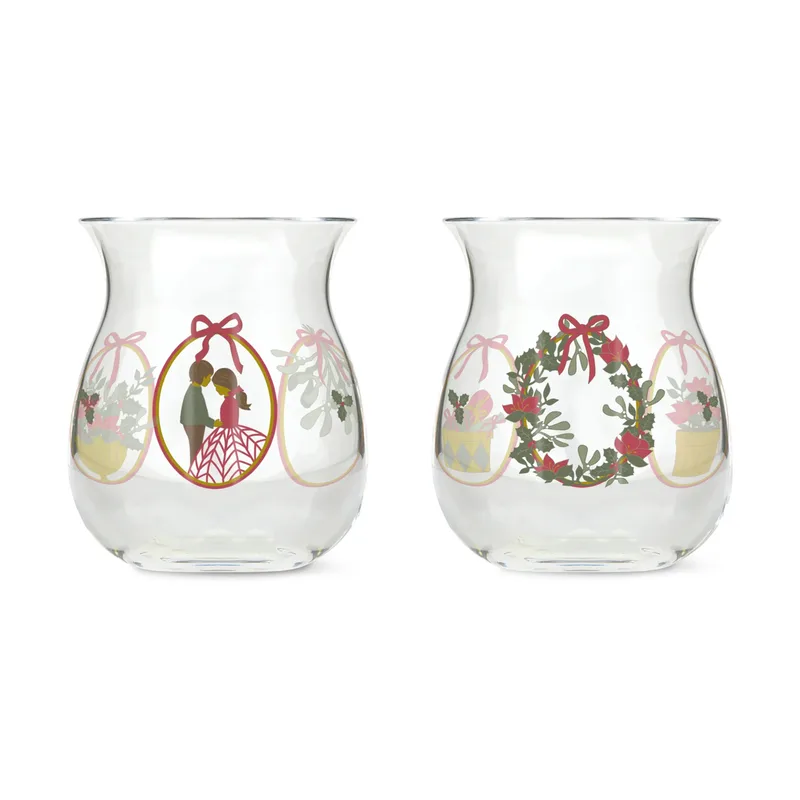 Holmegaard Christmas Weihnachtswindlicht 2er-Pack 2025 by Holmegaard – product photo