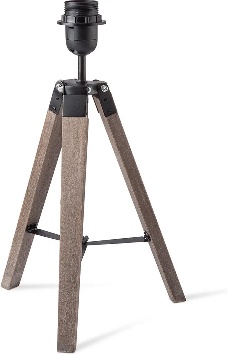 Dia - Bamboe tafellampvoet - E27 by Home Sweet Home in Brown – product photo