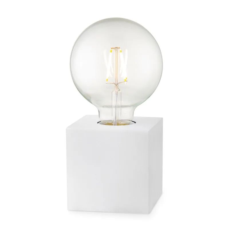 Dry 10 tafellamp vierkant by Home Sweet Home in White – product photo