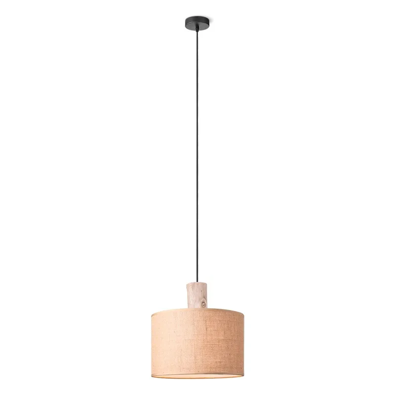 hanglamp 30 cm - linnen van Home Sweet Home in Naturel – productfoto