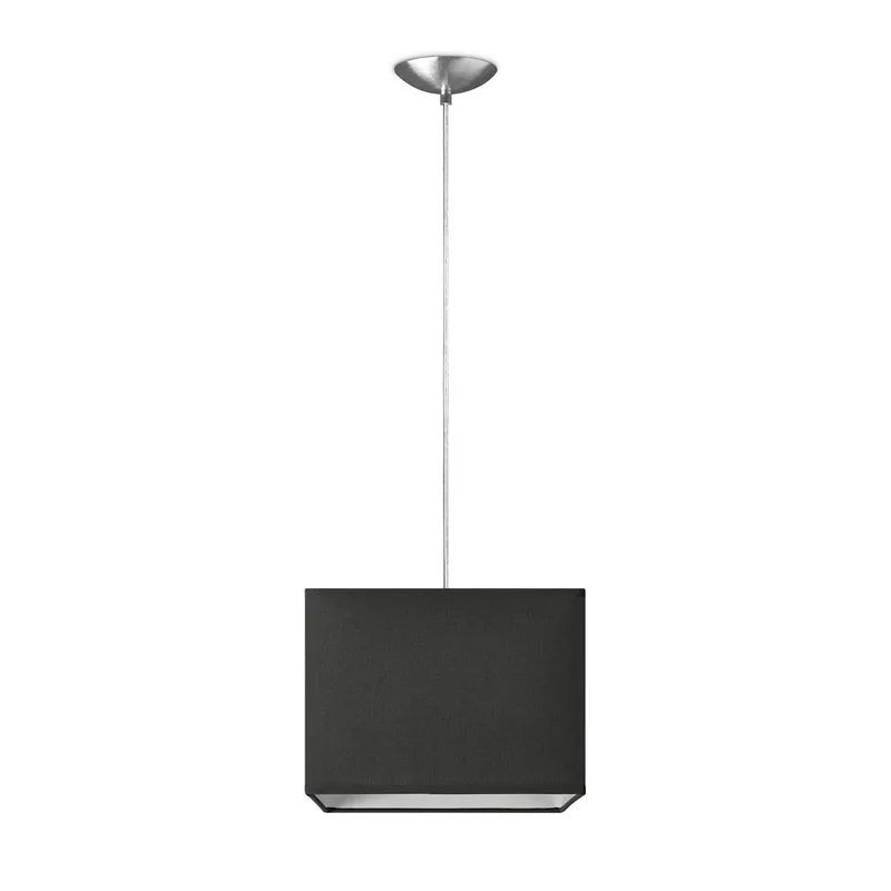 hanglamp basic block ↔ 25 cm - antraciet by Home Sweet Home in Dark grey – product photo