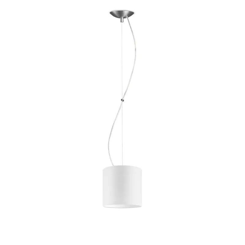 hanglamp basic deluxe bling Ø 16 cm van Home Sweet Home in Wit – productfoto