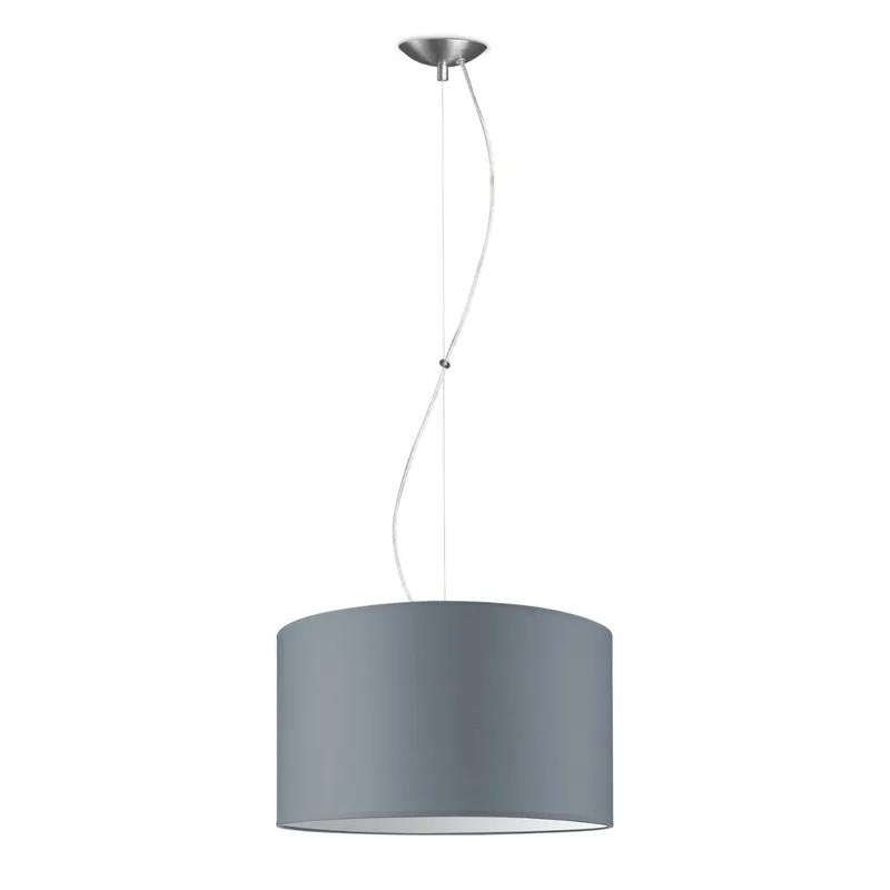 hanglamp basic deluxe bling Ø 40 cm - lichtgrijs van Home Sweet Home in Grijs – productfoto