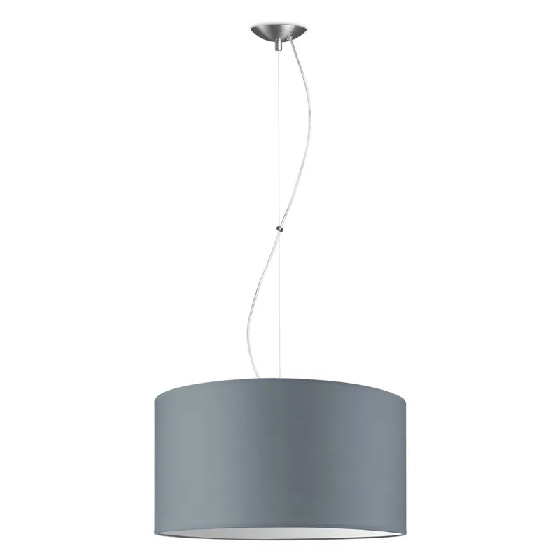 hanglamp basic deluxe bling Ø 50 cm - lichtgrijs van Home Sweet Home in Grijs – productfoto
