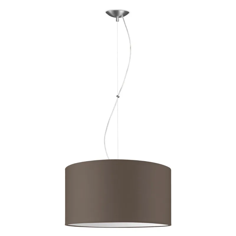 hanglamp basic deluxe bling Ø 50 cm fra Home Sweet Home i Taupe – produktbillede