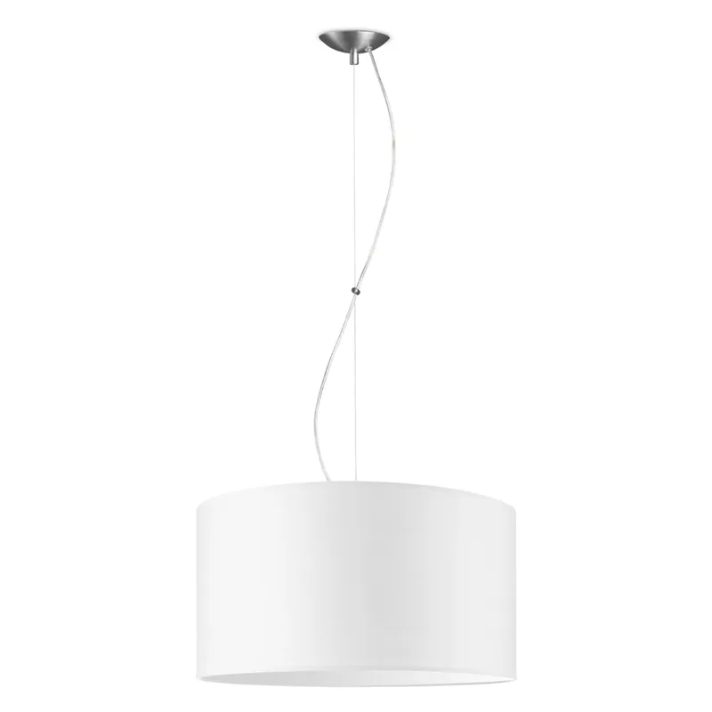 hanglamp basic deluxe bling Ø 50 cm van Home Sweet Home in Wit – productfoto