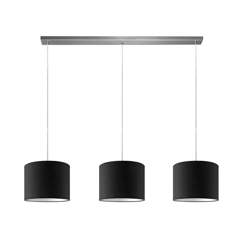 hanglamp beam 3 bling Ø 25 cm van Home Sweet Home in Zwart – productfoto