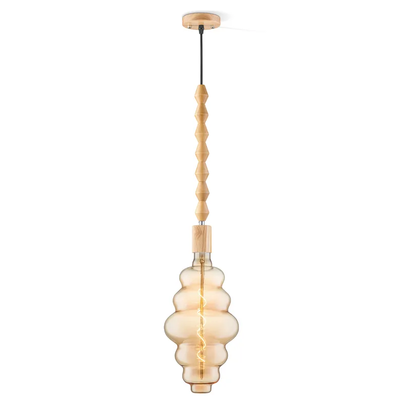 hanglamp Dana Cloud by Home Sweet Home in Amber – product photo