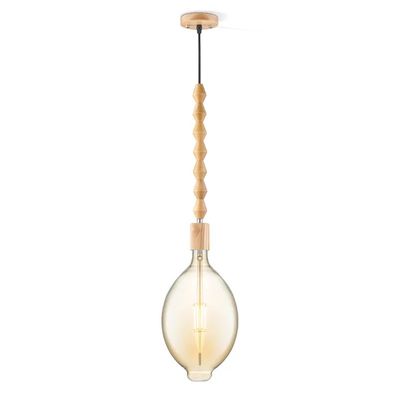 hanglamp Dana Oval by Home Sweet Home in Amber – product photo
