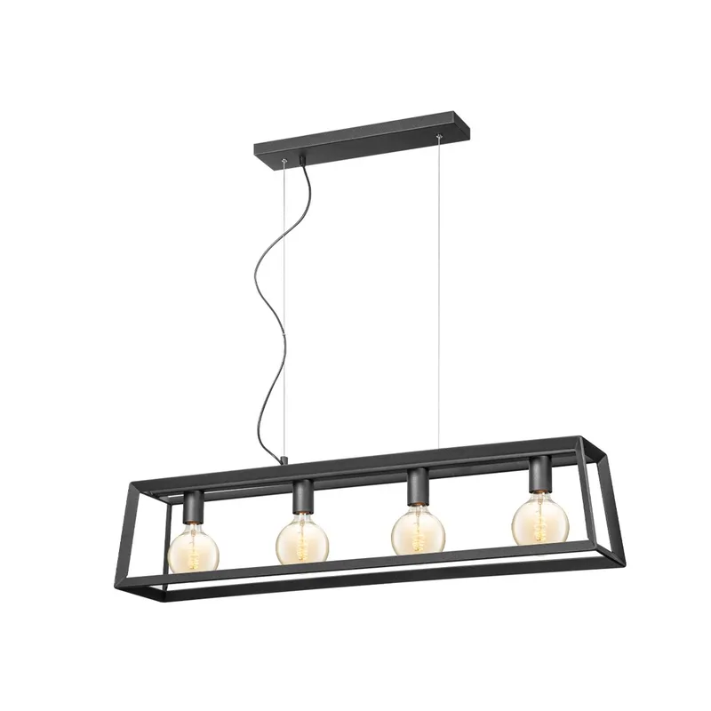hanglamp Dito taps 4L van Home Sweet Home in Zwart – productfoto