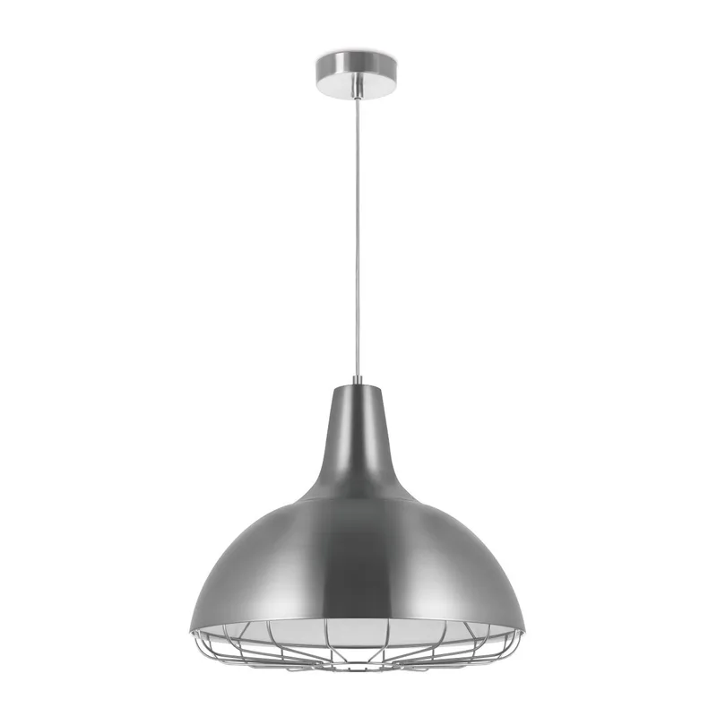hanglamp Job Ø 38 cm - mat staal by Home Sweet Home in Silver, Rvs – product photo