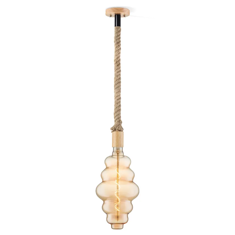 hanglamp Leonardo Cloud från Home Sweet Home i Amber – produktbild
