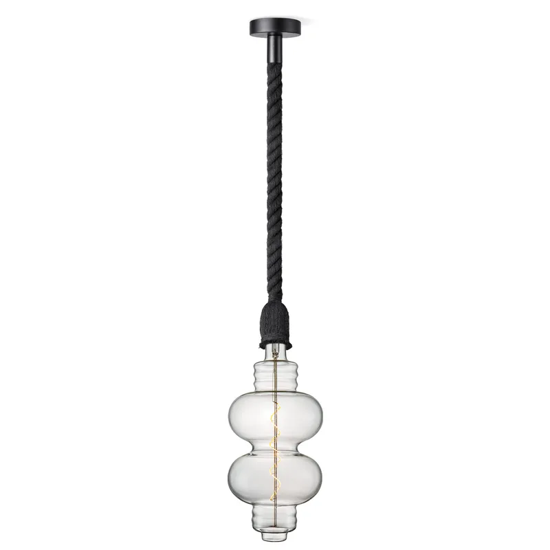 hanglamp Leonardo zwart Diabolo van Home Sweet Home in Helder – productfoto