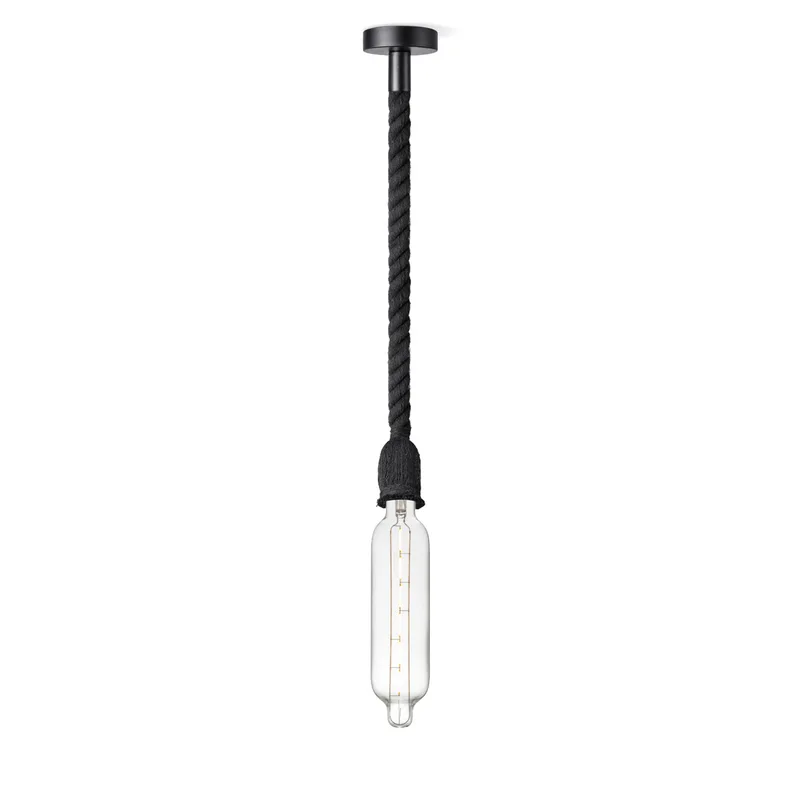 hanglamp Leonardo zwart Tube by Home Sweet Home in Helder – product photo
