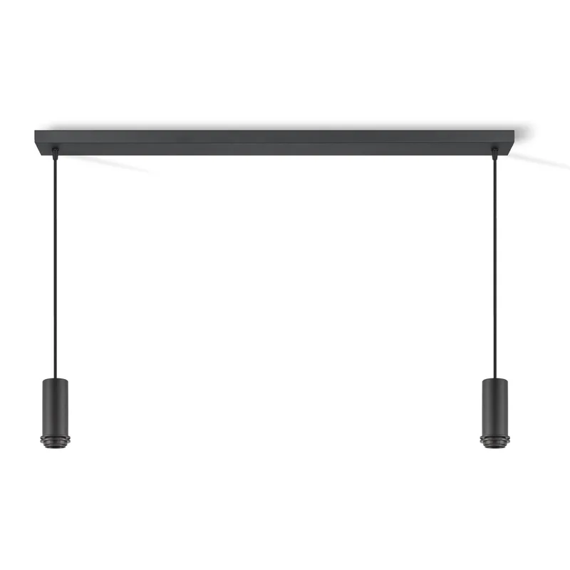 hanglamp pendel XXL 2L Beam von Home Sweet Home in Schwarz – Produktfoto