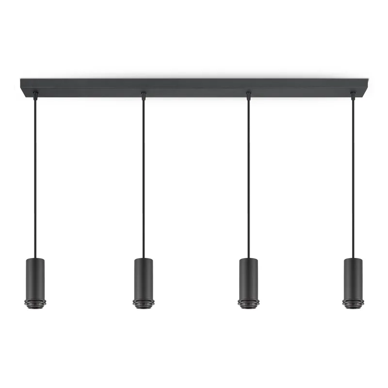 hanglamp pendel XXL 4L Beam van Home Sweet Home in Zwart – productfoto