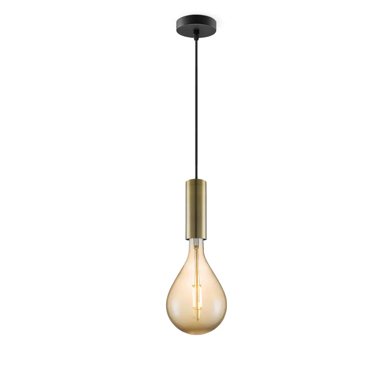 hanglamp Saga brons Pear van Home Sweet Home in Amber – productfoto