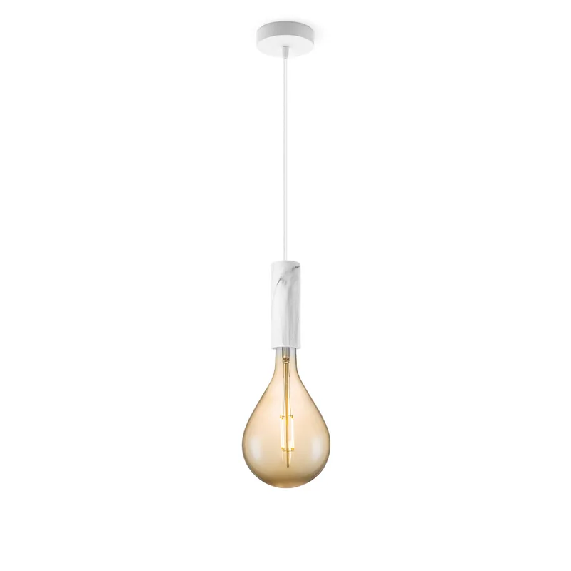 hanglamp Saga marmer Pear van Home Sweet Home in Amber – productfoto