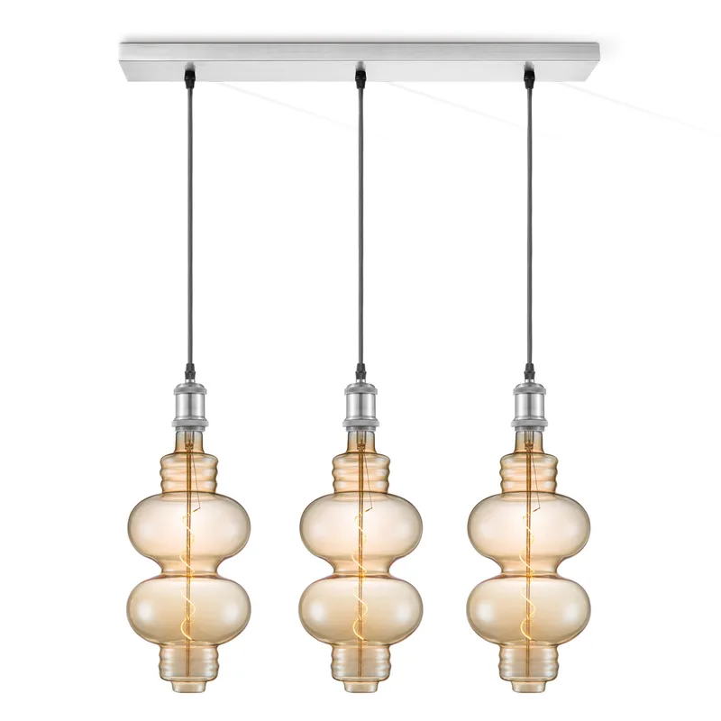 hanglamp Vintage 3L Beam Diabolo de Home Sweet Home en Amber – photo du produit