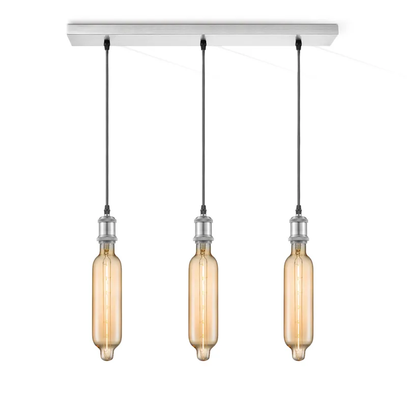 hanglamp Vintage 3L Beam Tube van Home Sweet Home in Amber – productfoto
