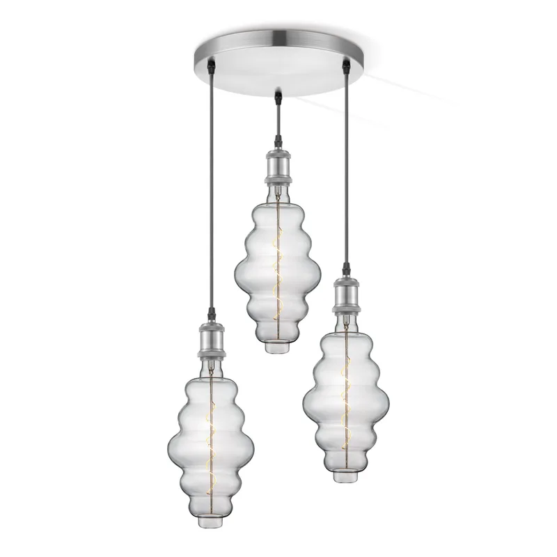 hanglamp Vintage 3L Cloud van Home Sweet Home in Helder – productfoto