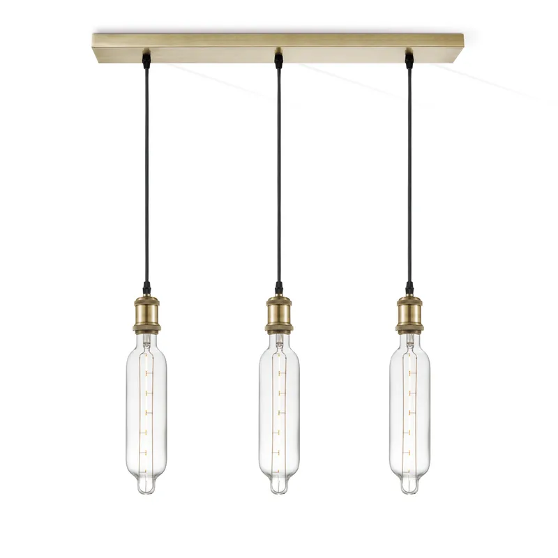 hanglamp Vintage brons 3L Beam Tube van Home Sweet Home in Helder – productfoto