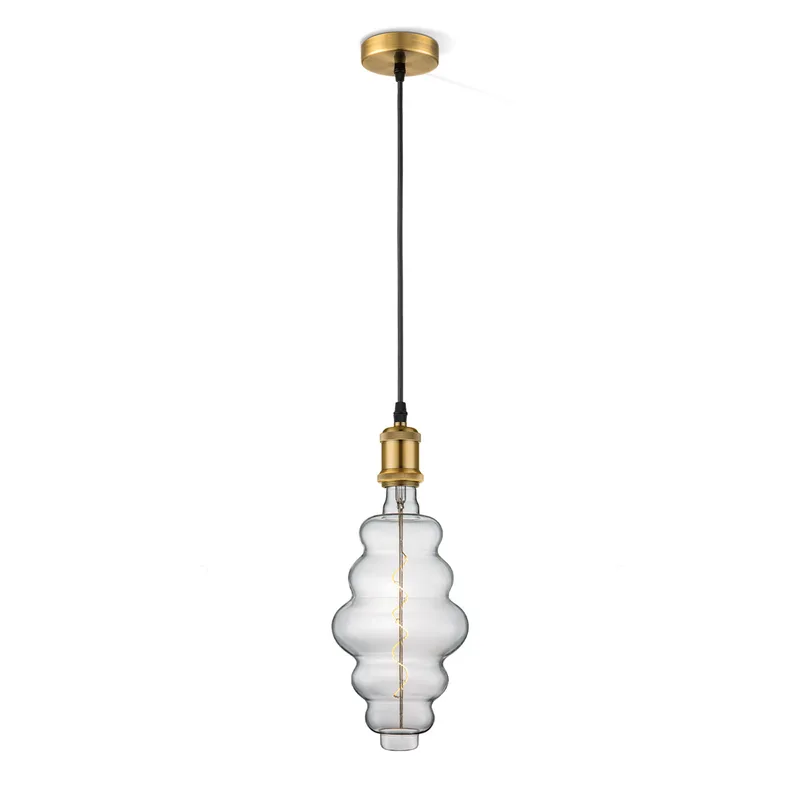 hanglamp Vintage Cloud - Brons by Home Sweet Home in Helder – product photo