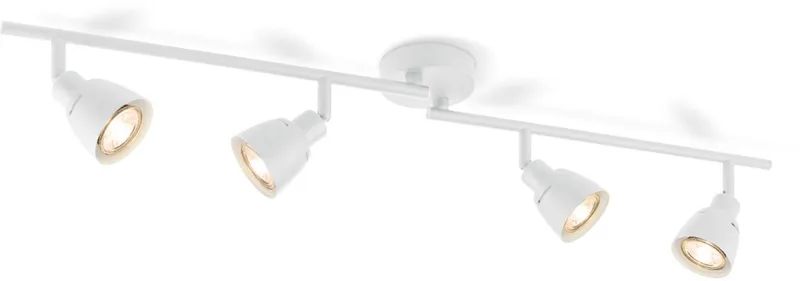 Moderne LED Opbouwspot AKA - 80.5/9/16.5cm - 4 lichts plafondspot - gemaakt van metaal - voor Woonkamer en Slaapkamer från Home Sweet Home i Vit – produktbild