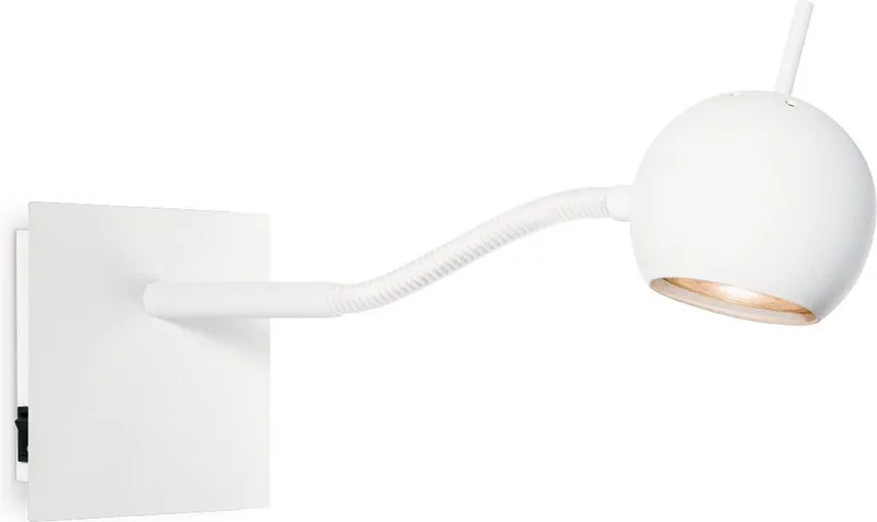 Moderne LED Wandspot Bollo - 11.5/11.5/35cm - wandlamp - Dimbaar - inclusief LED lichtbron - GU10 fitting - 5W 390lm 3000K by Home Sweet Home in White – product photo
