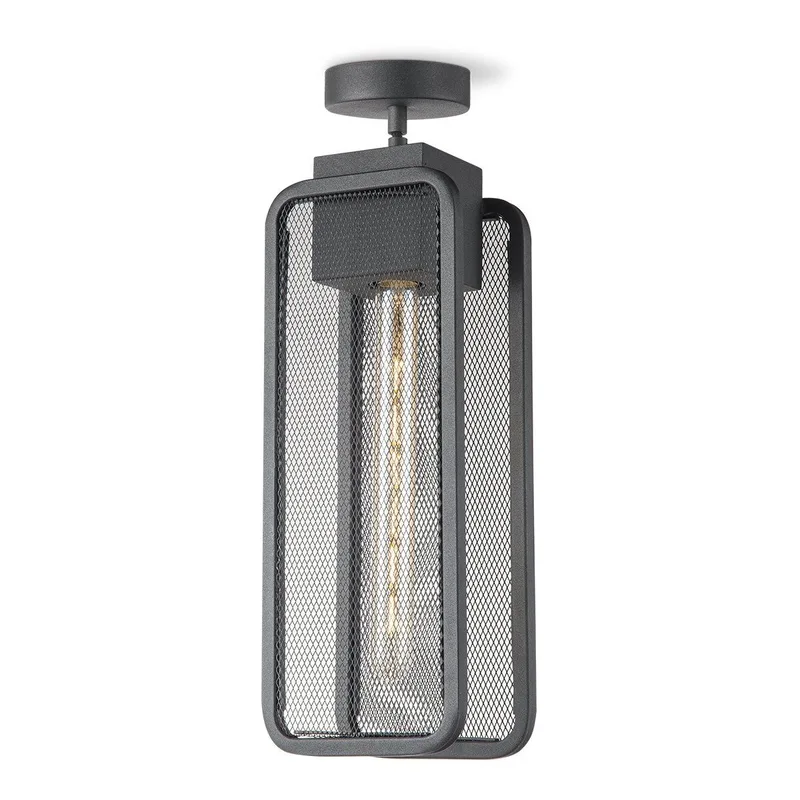 plafondlamp Weave van Home Sweet Home in Zwart – productfoto