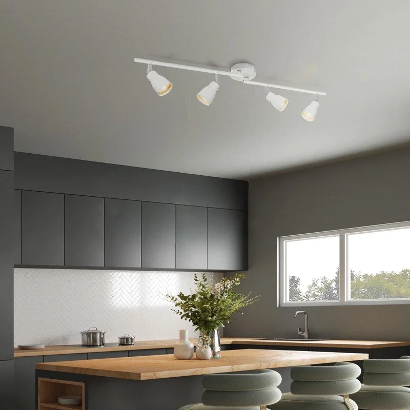 plafondspot Alba 4 - 4 x GU10 - zonder lichtbronnen by Home Sweet Home in White – product photo