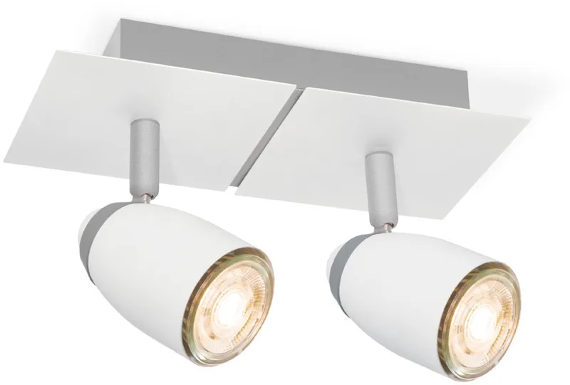 plafondspot Gina 2 - 2 x GU10 - zonder lichtbronnen by Home Sweet Home in White – product photo